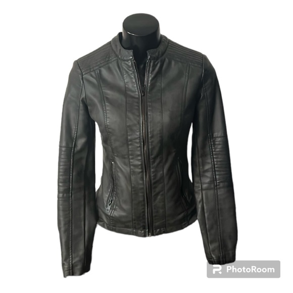 Kismet Jackets & Blazers - Kismet | Bomber Jacket | Faux Leather | XS